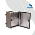 Saip Saipwell Metal Enclosure Box 400*300*150 High Quality 201 304 Outdoor Project Electric Waterproof IP65 Stainless Steel Box